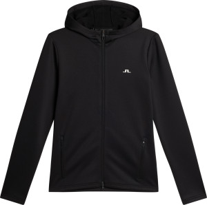 J.Lindeberg Women's Aerialle Zip Hood Black M
