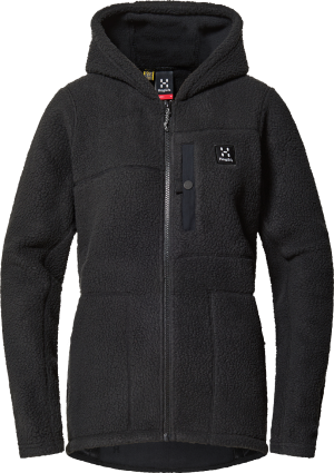 Haglöfs Women's Malung Pile Hood True Black S