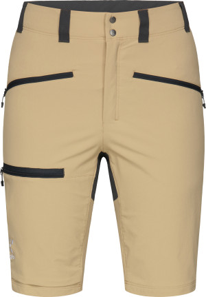 Haglöfs Mid Slim Shorts Women Sand/Magnetite 36