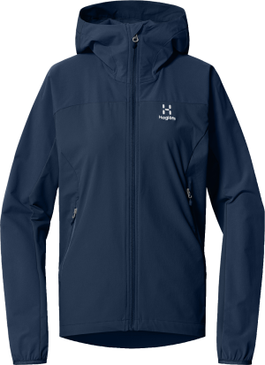 Haglöfs Women's Move Softshell Hood Tarn Blue, XS