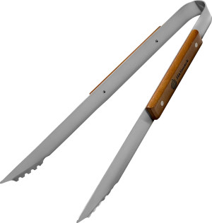 Hällmark Tong 39 cm Stainless Steel/Wood, OneSize