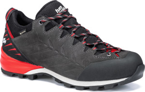 Hanwag Men's Makra Pro Low Asphalt/red 9