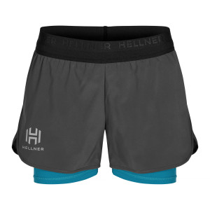 Hellner Kelva 2-in-1 Shorts Women's Asphalt XS