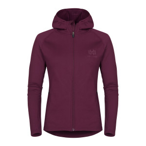 Hellner Women's Piritsa Fleece Grape Wine, M