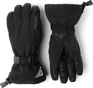 Hestra Powder Gauntlet 5-Finger Black 7