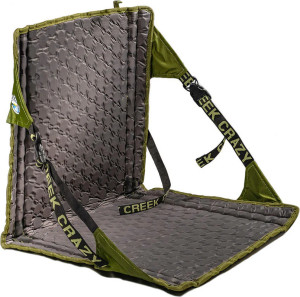 Crazy Creek Hex 2.0 Original Chair Olive / Slate Grey, OneSize