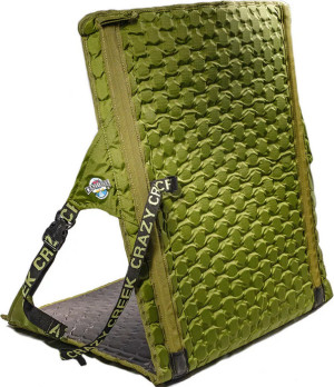 Crazy Creek Hex 2.0 Longback Chair Olive / Slate Grey OneSize