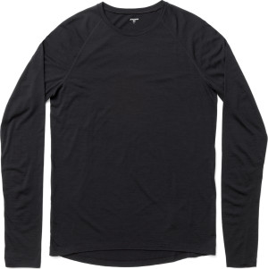 Houdini Men's Desoli Light Crew True Black, M