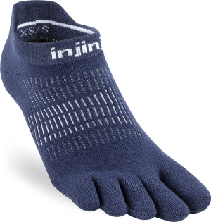 Injinji Women's Run Lightweight No-Show Navy 35-40