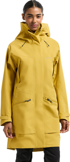 Didriksons Women's Ilma Parka 8 Yellow Pollen, 40