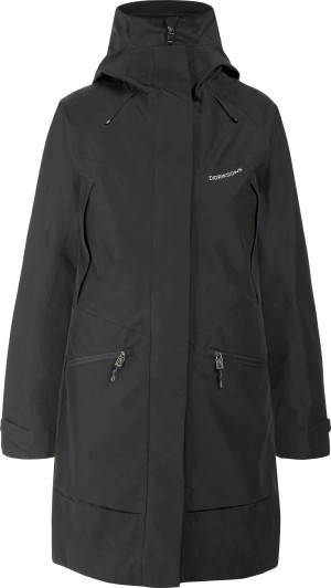 Didriksons Women's Ilma Parka 8 Black, 42