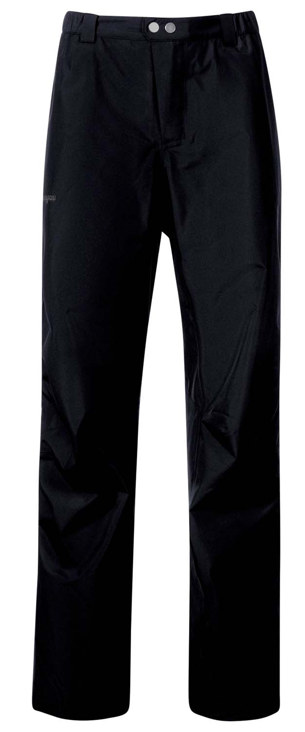 Bergans Women's Rabot Light 3L Long-Zip Shell Pants Black, S