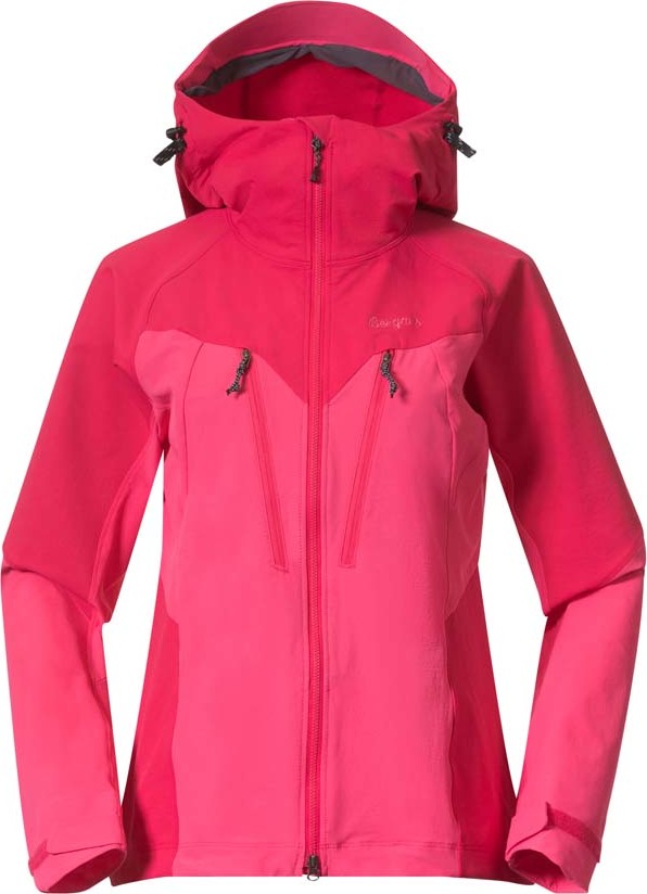 Bergans Women's Tind Softshell Jacket  Light Alpine Rose/Alpine Rose, S