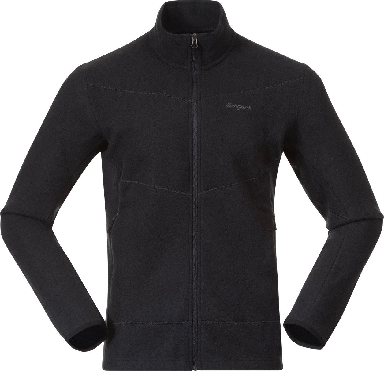Bergans Men's Rabot Merino Fleece Midlayer Jacket Dark Shadow Grey, L