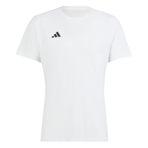 Adidas M Adizero E Tee White White S