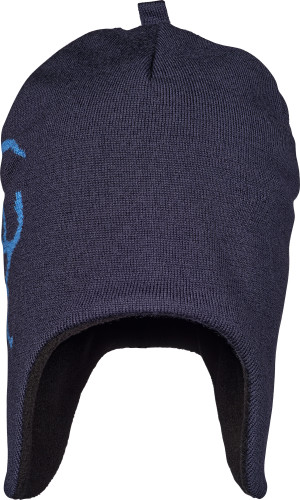 Isbjörn Kids' Eaglet Knitted Cap Navy 48/50cm