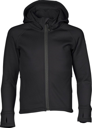 Isbjörn Kids' Panda Hoodie Black 86/92