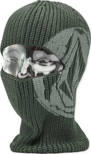 Volcom Stone Faced Balaclava Dark Grey, OneSize