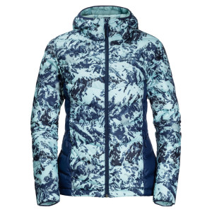 Jack Wolfskin Women's Helium Peak Hoody Frostedblueallover XS
