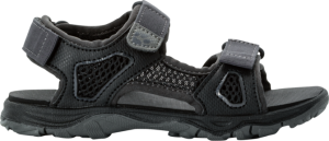Jack Wolfskin Kids' Taraco Beach Sandal Black 32