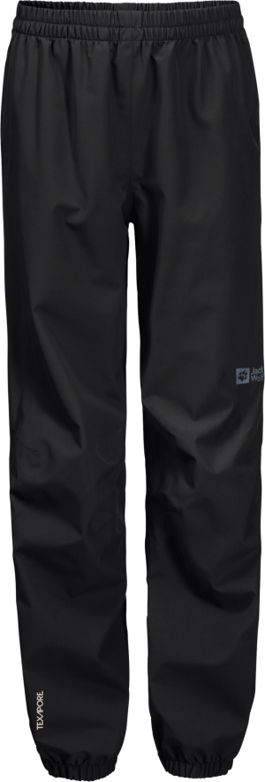 Jack Wolfskin Kids' Rainy Days Pants Black, 152