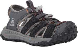 Kamik Kids' Ripple Charcoal 28
