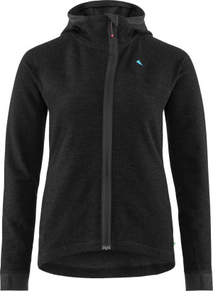 Klättermusen Women's Hödur Hooded Zip Black XS