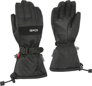 Kombi Juniors' Storm Down Glove Black, XS
