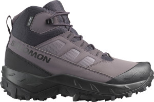 Salomon Women's Crosstrak Waterproof Nine Iron / Excalibur / Phantom, 42 2/3