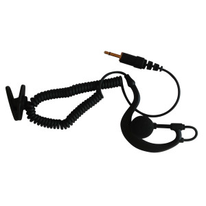 Lafayette Earphone In-Ear Earhook Black OneSize