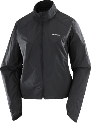 Salomon Women's SHAKEout FLY Jacket Deep Black Deep Black/ L
