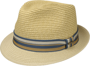 Stetson Licano Toyo Trilby Straw Hat Light Beige 61/XL