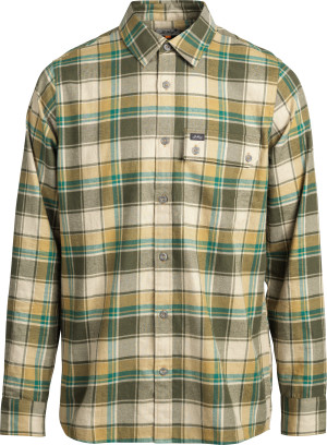 Lundhags Men's Järpen Plaid Flannel Shirt Hay S