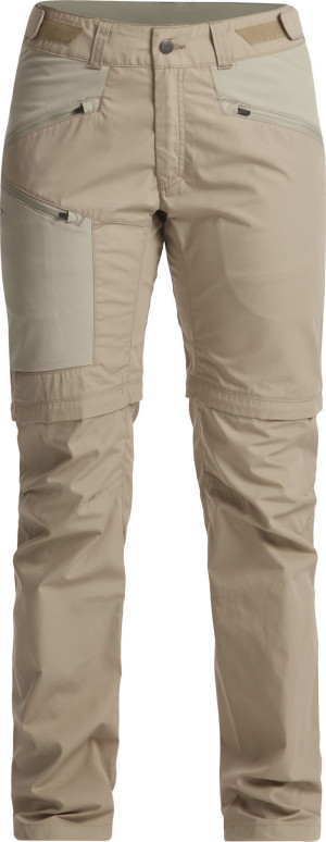 Lundhags Women's Tived Zip-Off Pant  Sand, 46