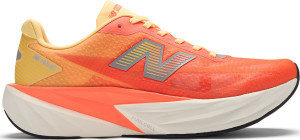 New Balance Men's FuelCell Rebel V5 Tangerine Heat / Silver Metallic 44