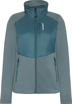 Didriksons Women's Mija Full Zip Factory Blue 42