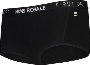Mons Royale Women's Sylvia Boyleg Black, L