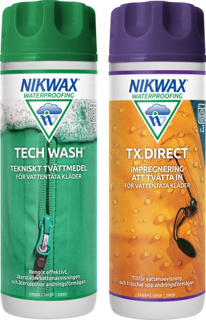Nikwax 2 Pk Tx Dir & Tech Wash Display No Color OneSize