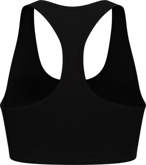 Odlo Women's Ascent Performance Wool Medium Support Sports Bra Black XL