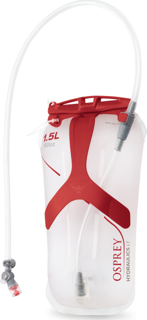 Osprey Hydraulics LT 1.5 L Reservoir Red, OneSize