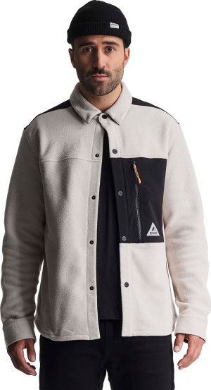Orage Unisex Hunter Fleece Shirt Dark Birch S