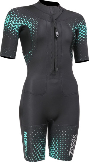 Zoggs Women's Pacer Tour Shorty Black/blue, M