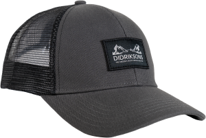 Didriksons Pellas Cap Black/Grey, S/M