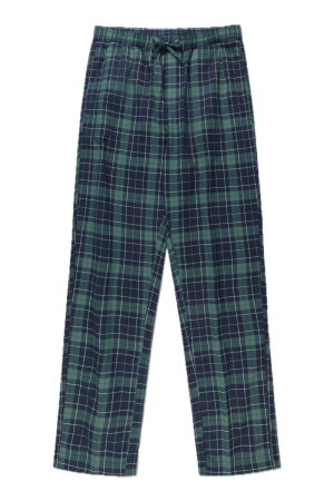 Panos Emporio Pj Pant Green Plaid M