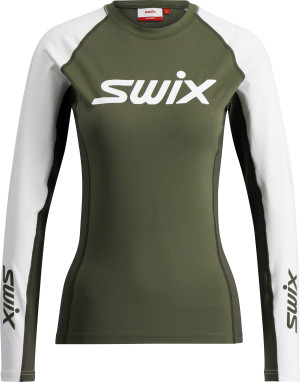 Swix Women’s RaceX Dry Long Sleeve Olive/ Agave Green XL