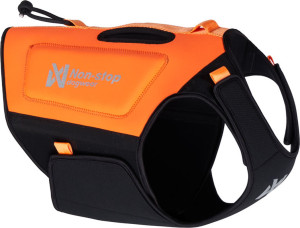 Non-stop Dogwear Protector Neoprene Vest Orange, Olive, XS