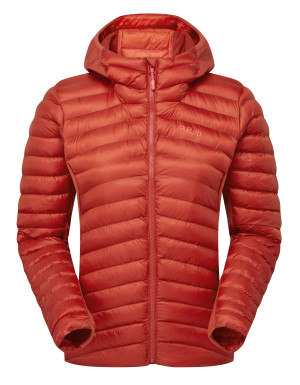 Rab Cirrus Flex Hoody Wmns Tuscan Red Size 14