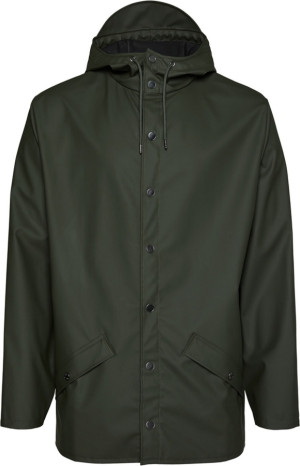 Rains Unisex Jacket Green, XXL