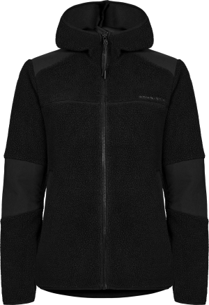 Röhnisch Women's Wazzi Pile Hoodie Black XS