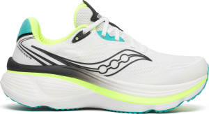 Saucony Men's Hurricane 26 White/citron, 44